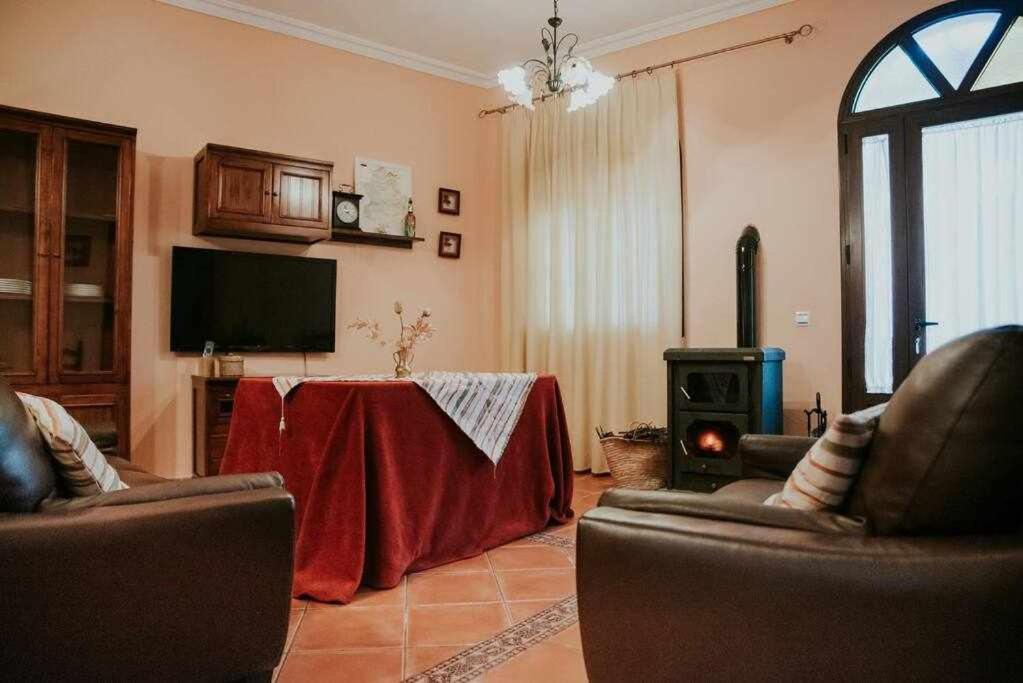 Casa Rural Con Jacuzzi, Sauna, Barbacoa Y Barra Cabeza la Vaca Dış mekan fotoğraf